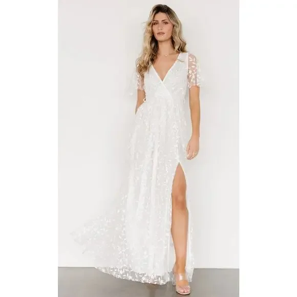 Baltic Born Dresses Baltic Born New Marseille Embossed Maxi